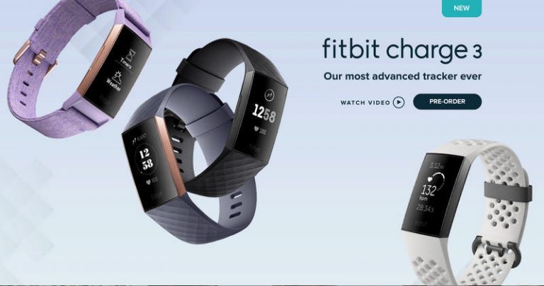 Fitbit Charge 3 presentado como el rastreador de salud y