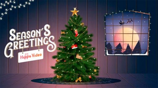 Crear un video de felicitación navideña personalizado de forma gratuita