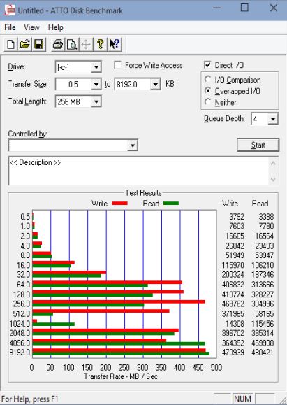 software de comprobación de la velocidad del disco duro windows 10 3