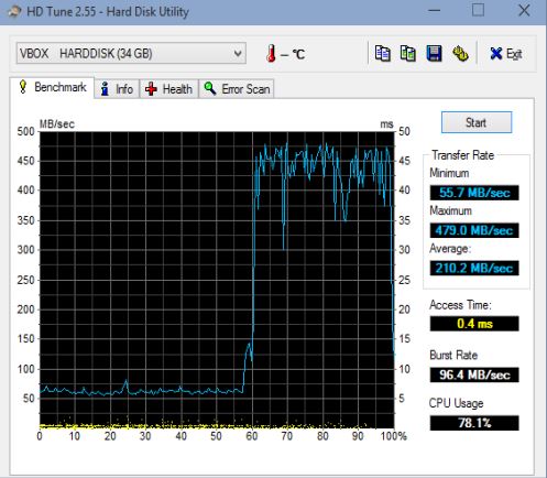 software de comprobación de la velocidad del disco duro windows 10 4