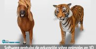 Software gratuito para enseñar a los niños sobre los animales en 3D