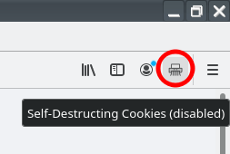 Habilitar la autodestrucción de cookies