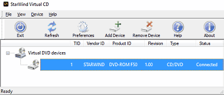 StarWind Virtual CD