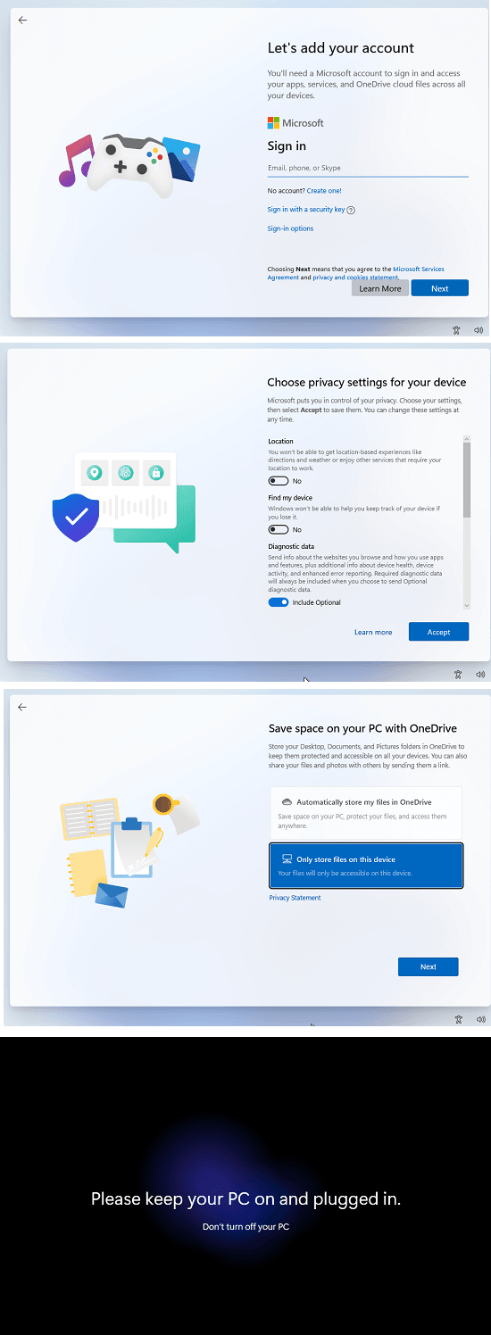 Windows 11 Getting Started Pasos adicionales