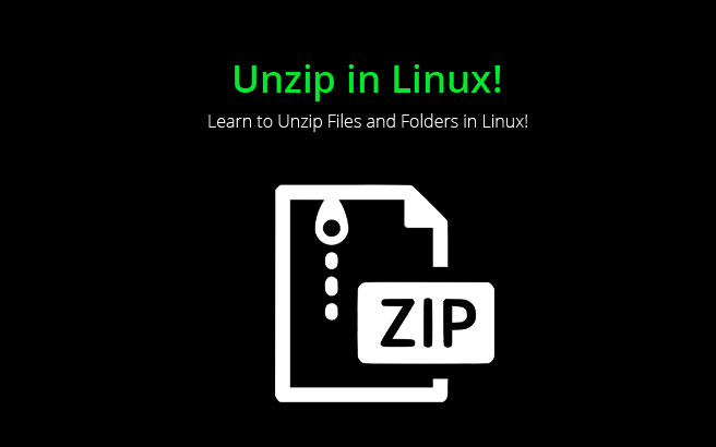 Cómo descomprimir con Unzip archivos en Linux