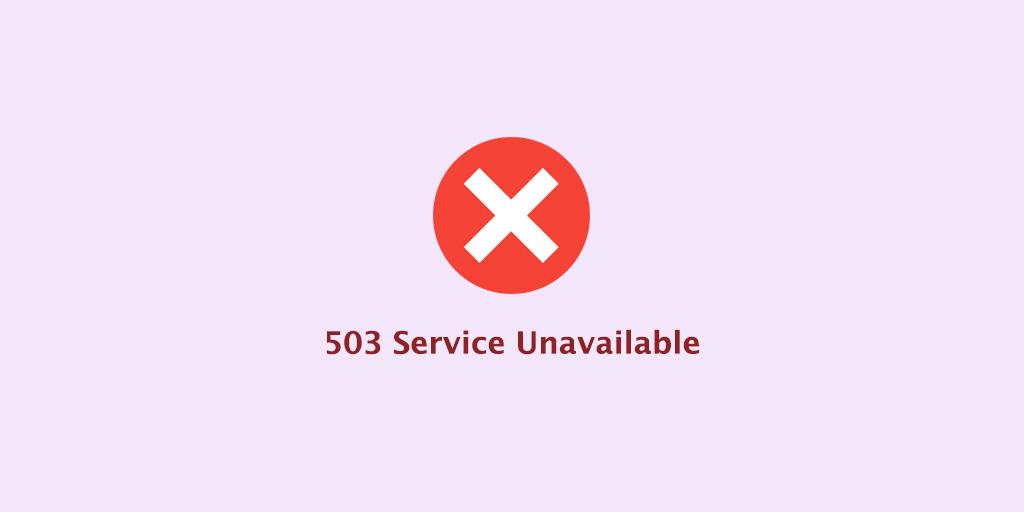 ¿Qué es el error 503 Service Unavailable
