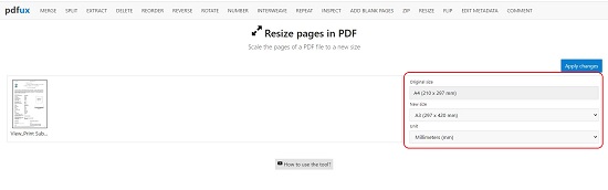 PDFUX-PDF-resizer