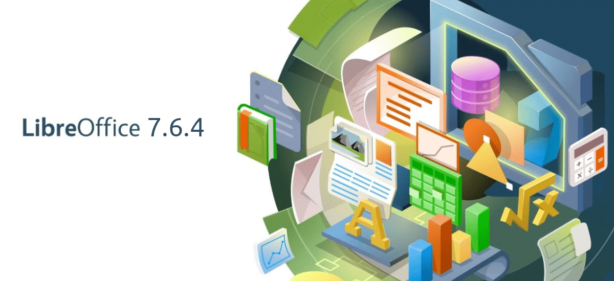 Ya está disponible para su descarga el paquete de ofimática LibreOffice 7.6.4