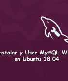 Instalar y Usar MySQL Workbench en Ubuntu