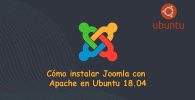 Cómo instalar Joomla con Apache en Ubuntu 18.04