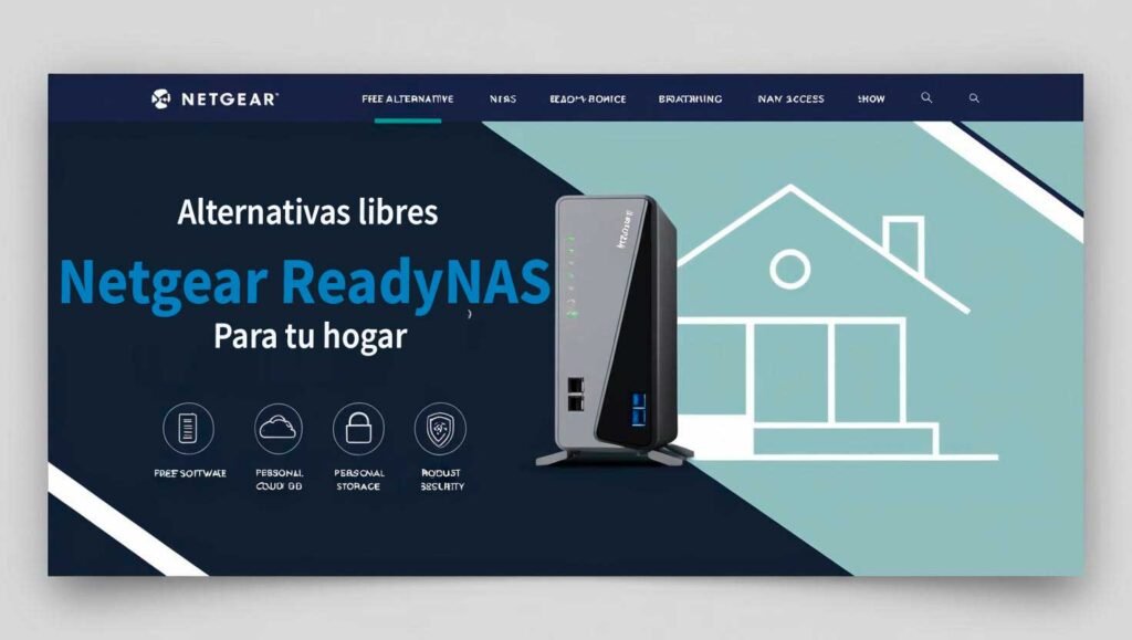Alternativas libres a Netgear ReadyNAS para tu hogar