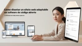 Cómo diseñar un sitio web responsive con software libre