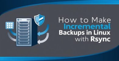 Cómo hacer copias de seguridad incrementales en Linux con rsync