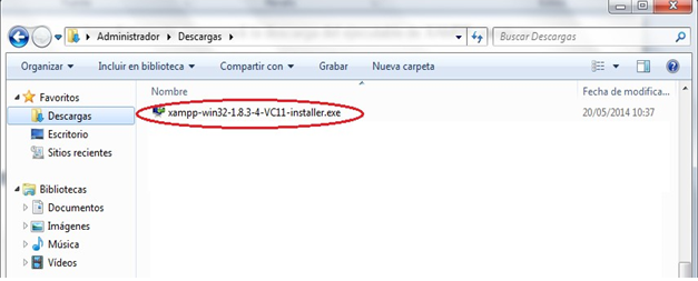 Cómo instalar XAMPP en Windows