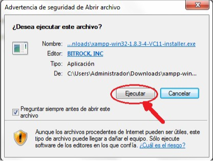 Cómo instalar XAMPP en Windows 02