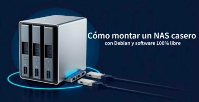 Cómo montar un NAS casero con Debian y software 100% libre