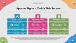 Comparativa 2025: Apache vs NGINX vs Caddy