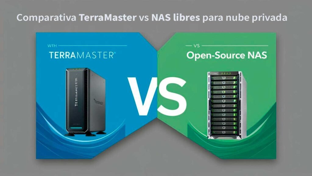 Comparativa TerraMaster vs NAS libres para nube privada