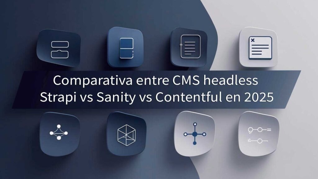 Comparativa entre CMS headless Strapi vs Sanity vs Contentful en 2025