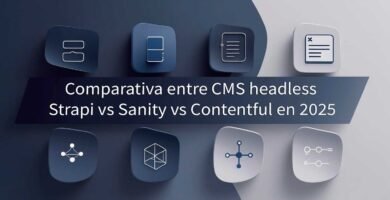 Comparativa entre CMS headless Strapi vs Sanity vs Contentful en 2025