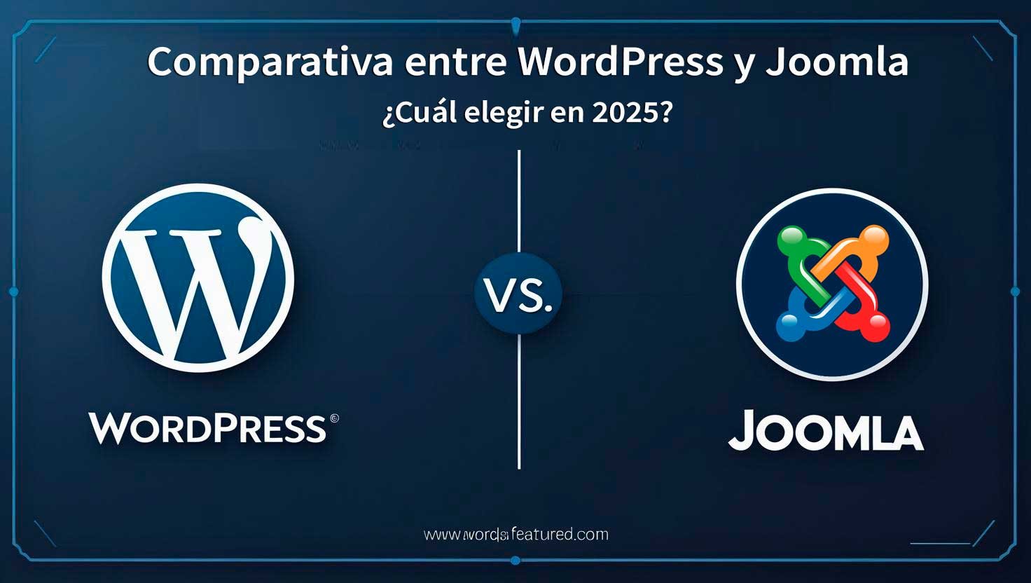 Comparativa entre WordPress y Joomla: ¿Cuál elegir en 2025?