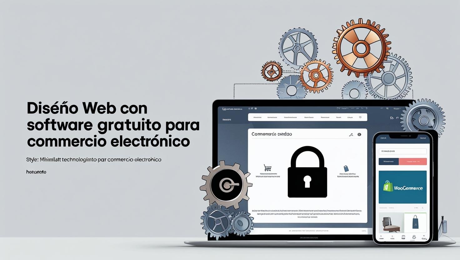 Diseño web con software libre para ecommerce eficiente