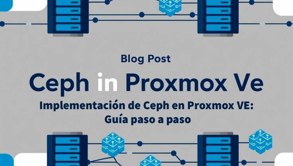 Implementación de Ceph en Proxmox VE