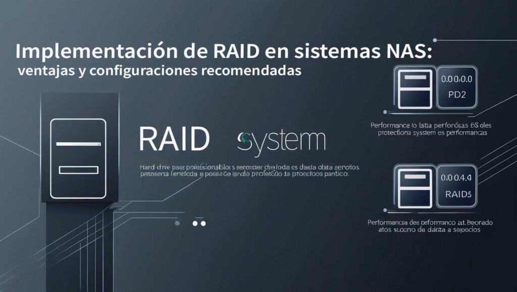 Implementación de RAID en sistemas NAS: ventajas y configuraciones recomendadas
