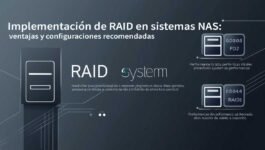 Implementación de RAID en sistemas NAS: ventajas y configuraciones
