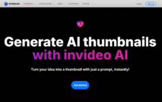 Miniaturas Atractivas para YouTube que Aumentan Clics con invideo AI