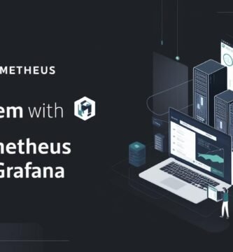 Monitorización de recursos del sistema con Prometheus y Grafana.
