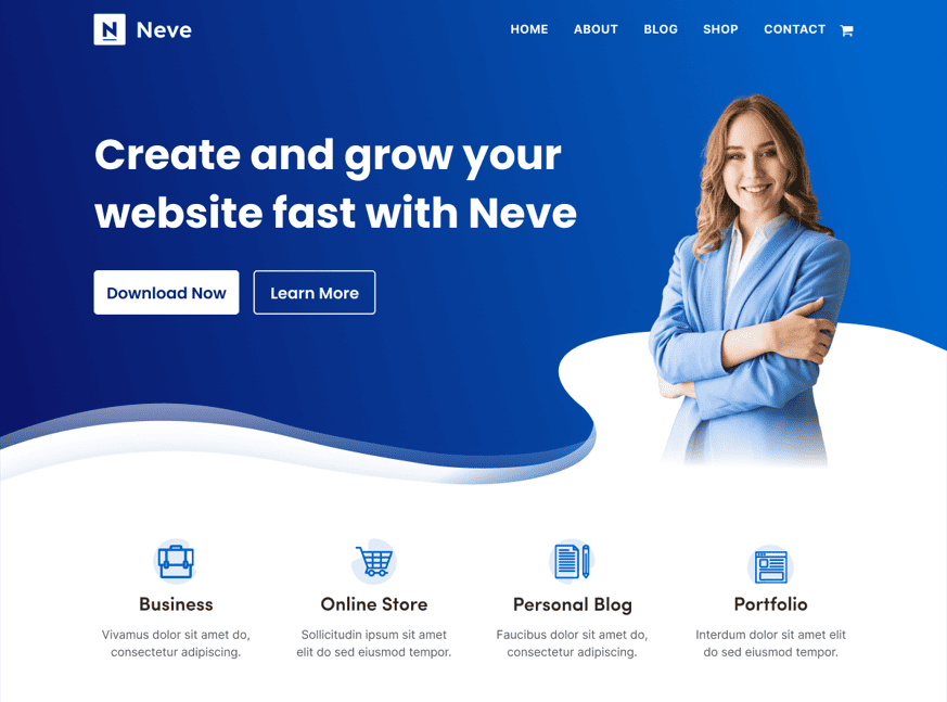 Neve theme WordPress