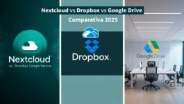Nextcloud vs Dropbox vs Google Drive: comparativa 2025