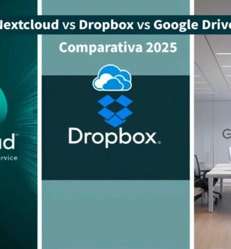 Nextcloud vs Dropbox vs Google Drive: comparativa 2025