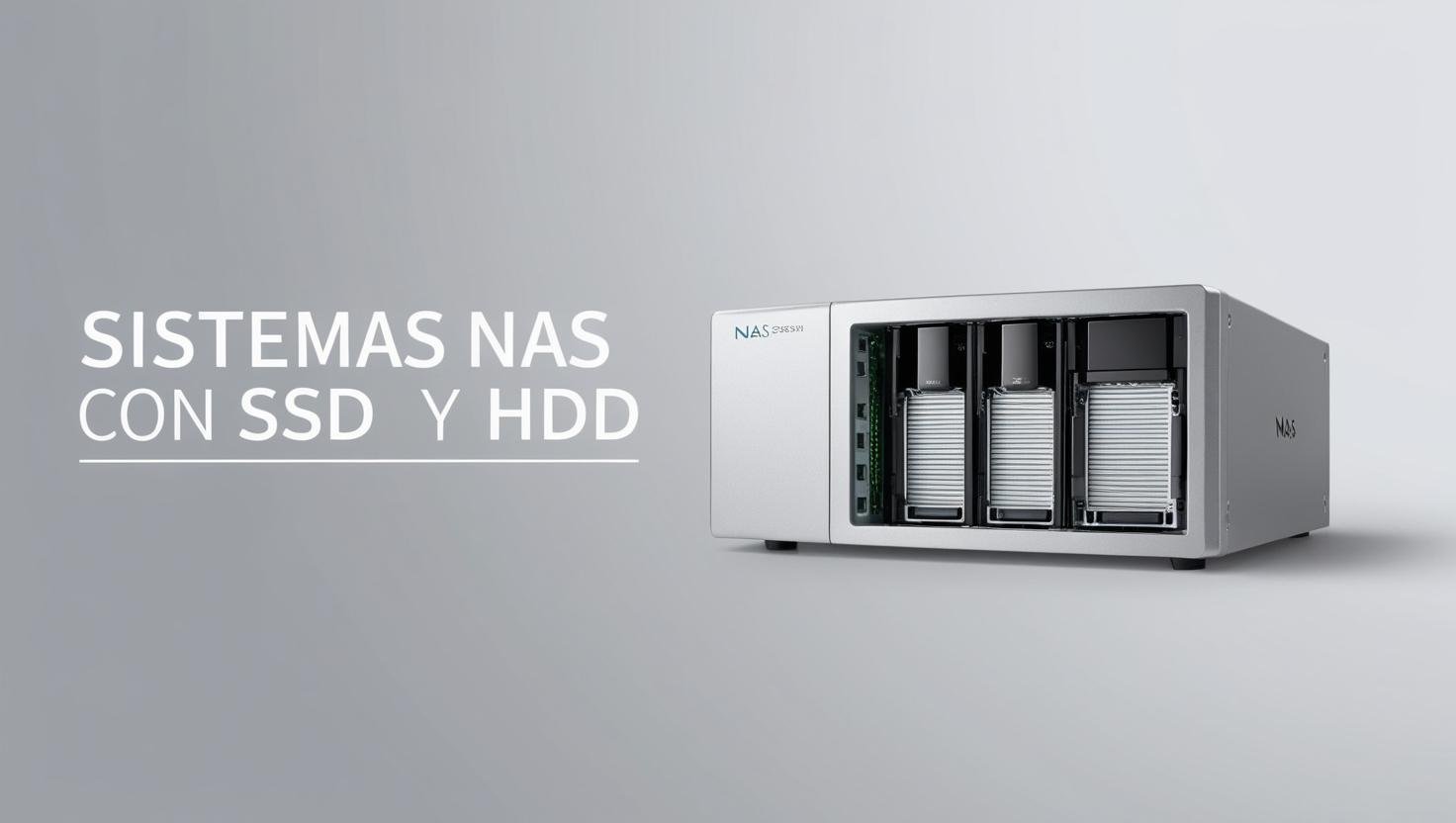 Optimización de rendimiento en sistemas NAS con SSD y HDD