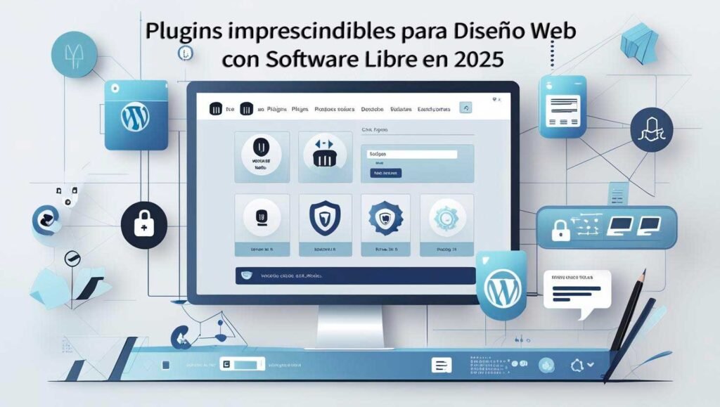 Plugins imprescindibles para diseño web con software libre en 2025