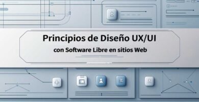 Principios de diseño UX/UI con software libre en sitios web