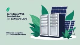 Servidores web y sostenibilidad: eficiencia energética con software libre