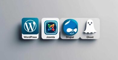 WordPress vs Joomla vs Drupal vs Ghost en 2025