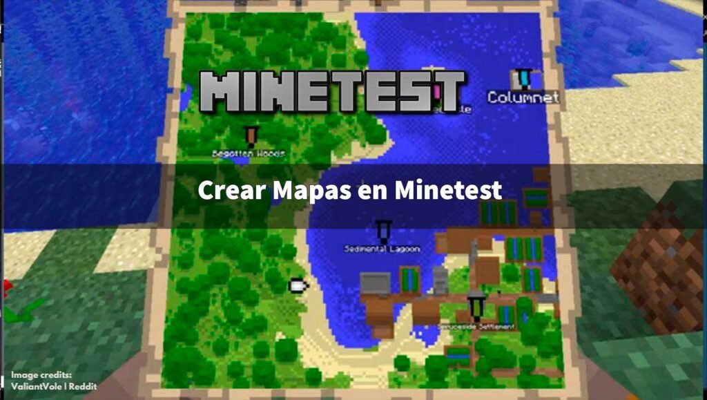 Cómo crear mapas en Minetest