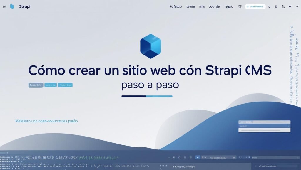 Cómo crear un sitio web con Strapi CMS paso a paso
