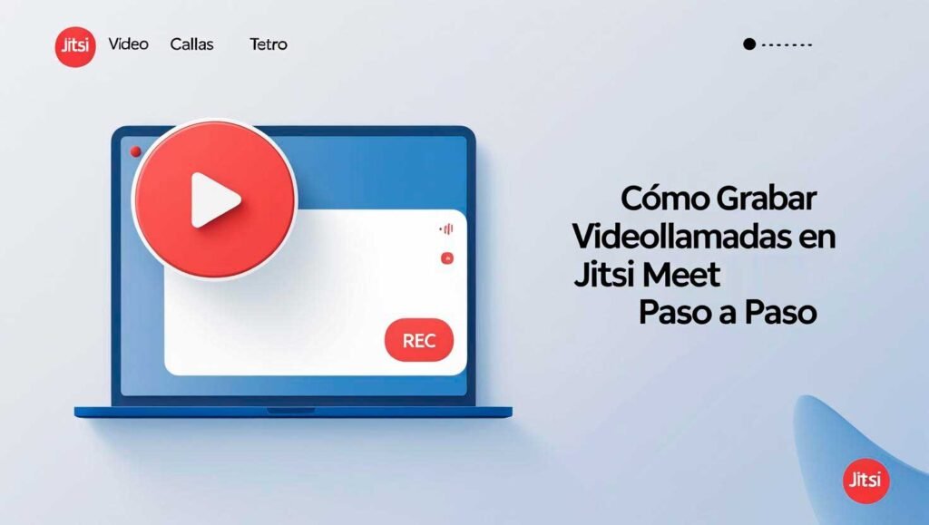 Cómo grabar videollamadas en Jitsi Meet paso a paso