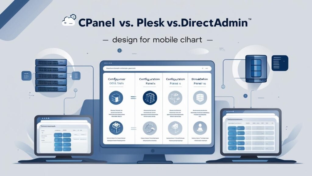 Comparativa completa: cPanel vs Plesk vs DirectAdmin