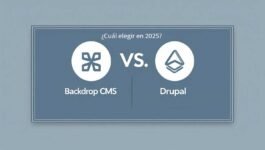 Comparativa entre Backdrop CMS y Drupal: ¿Cuál elegir en 2025?