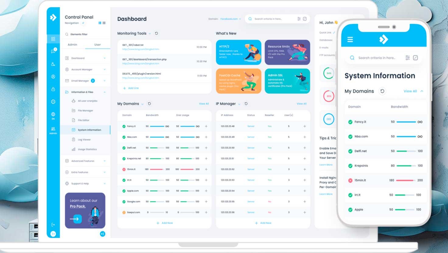 Instalar y configurar DirectAdmin: guía paso a paso para tu hosting