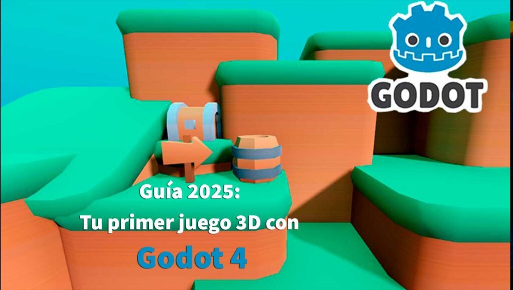 Guía 2025: Tu primer juego 3D con Godot 4
