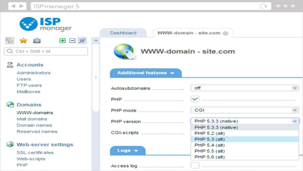 Guía para instalar y configurar ISPmanager paso a paso