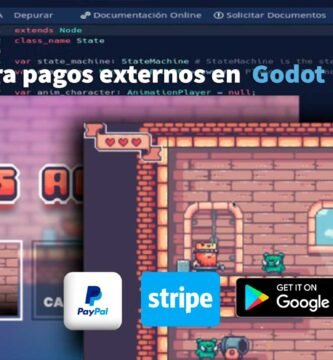 Integra pagos externos en Godot