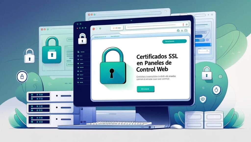 Integración de certificados SSL en paneles de control web
