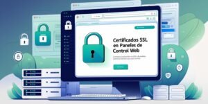 Integración de certificados SSL en paneles de control web